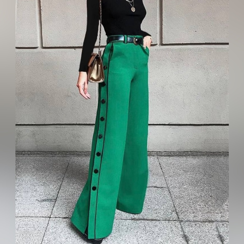 Fancy and elegant STYLEWE green pants